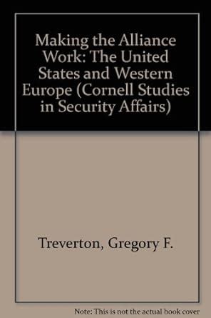 the origins of alliance cornell studies in security affairs Doc